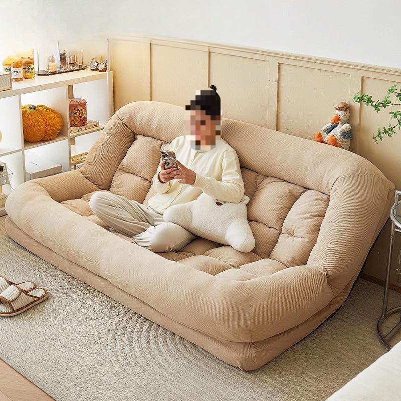 懒人沙发床可折叠双人小户型家用休闲耐用躺椅多功能出租屋宿舍床