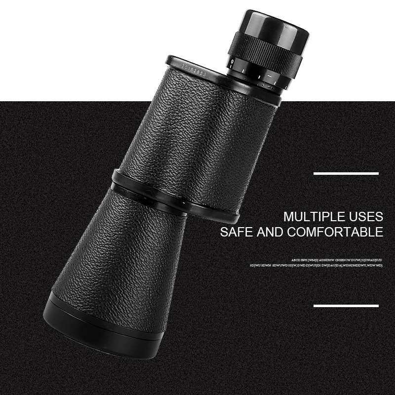 望远镜 贝戈士12x45全金属大目镜高倍高清望远镜袖珍金属单筒