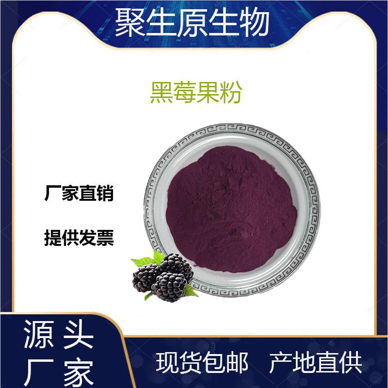 黑莓果粉99%水溶黑莓果粉水溶性烘焙果汁粉