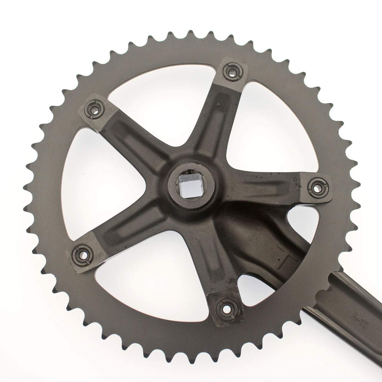 SKEACE铝合金曲柄组单速曲柄48T 165mm BCD144自行车零件链轮牙盘