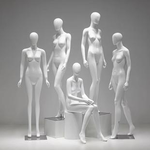 ICICLE之禾女高档模特道具服装店橱窗展示架轻奢哑光女模特全身