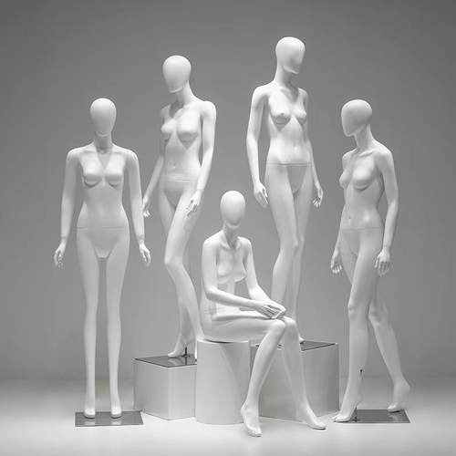 ICICLE之禾女高档模特道具服装店橱窗展示架轻奢哑光女模特全身