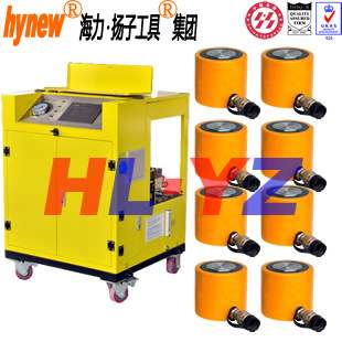 江苏海力直销同步顶升系统,PLC多点位桥梁同步顶升设备