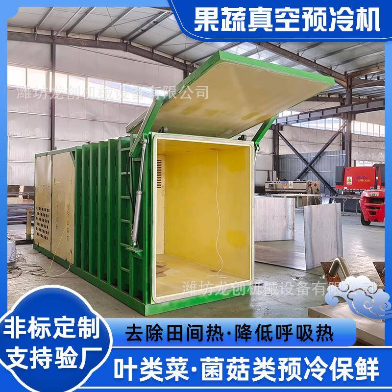 蔬菜抽湿打冷机龙创真空预冷机现代农业果蔬预冷保鲜设备