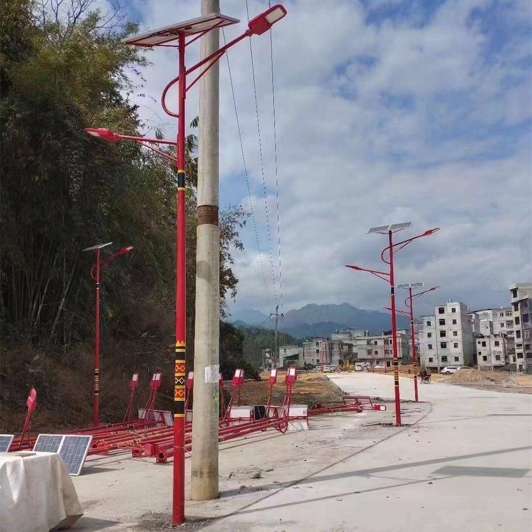 户外太阳能路灯6米太阳能路灯8米40W太阳能LED路灯