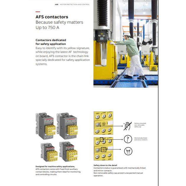 ABB交直流通用接触器AF116B-40-22-11铁路专用AF116B-40-22-12
