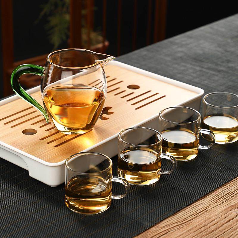 玻璃公道杯加厚耐热耐高温泡茶杯过滤功夫茶具茶海分茶器茶漏套装,餐饮具,公道杯,淘宝优惠券,粉丝福利购,淘宝优惠卷
