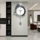 饰钟表客厅现代简约家用时钟挂墙 创意装 2025新款 大气艺术挂钟时尚