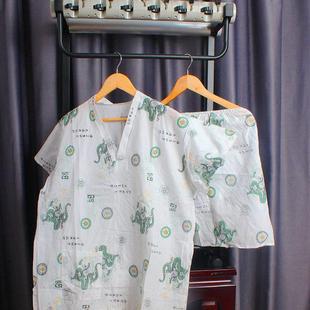 浴袍洗浴足浴服指压加大按摩服 一次性浴服汗蒸服桑拿服裤
