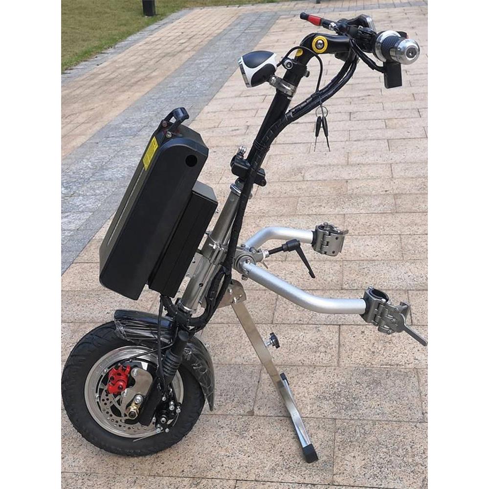 运动款轮椅车头电动拖头拆卸方便残疾人牵引车头轮椅炼接架连接器