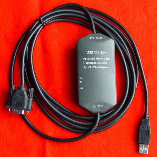 USB/PPIM+USB接口的智能多主站PPI编程电缆触摸屏通信