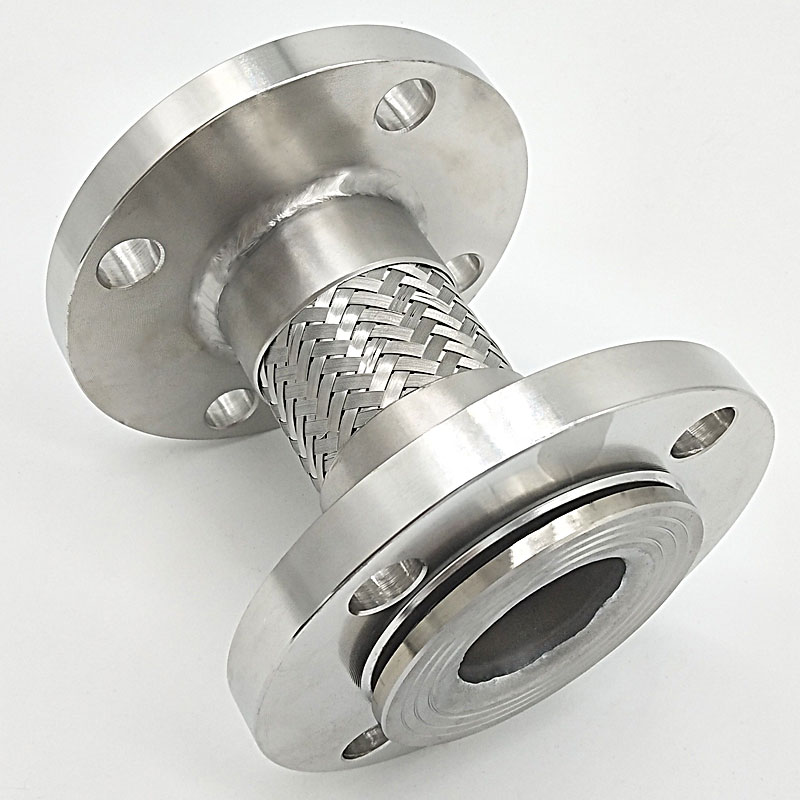 304不锈钢法兰波纹管补偿器软连接金属软管法兰高温高压蒸汽管