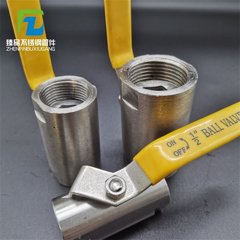 不锈钢球阀广式球阀蒸汽高温球阀门内螺纹丝口阀门4分6分1寸DN15