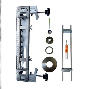 锁舌开锁孔开孔器模具木门装锁开孔神器修边机开锁孔模具不锈钢