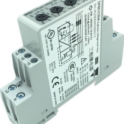 DPB51CM44瑞士佳乐小型三相过欠压相序缺相不平衡保护器继电器