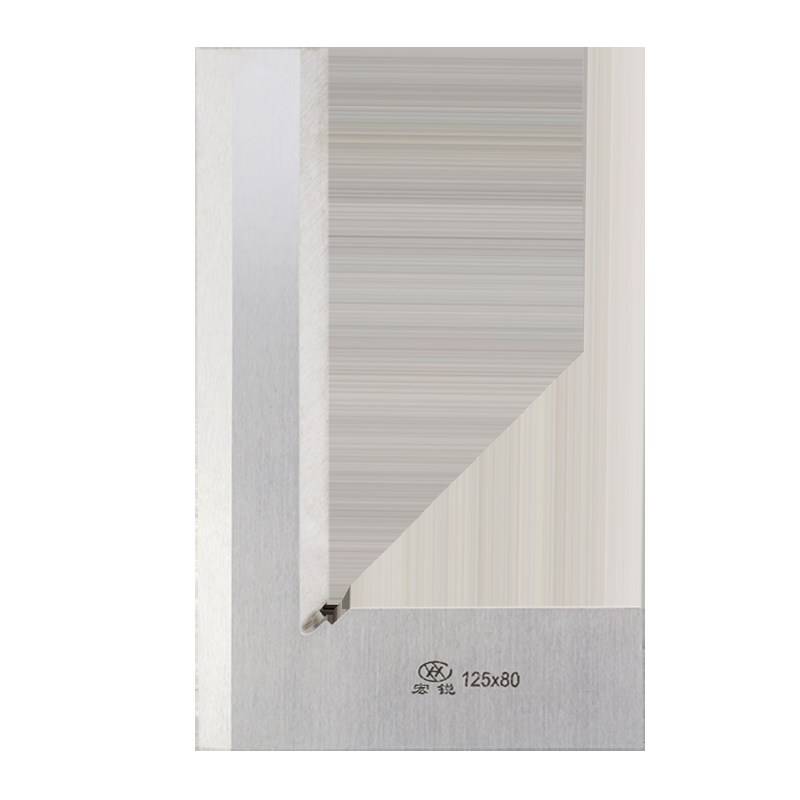 刀口角尺刀口尺木工90度高精度淬火碳钢刀口型直角尺0级1级200300