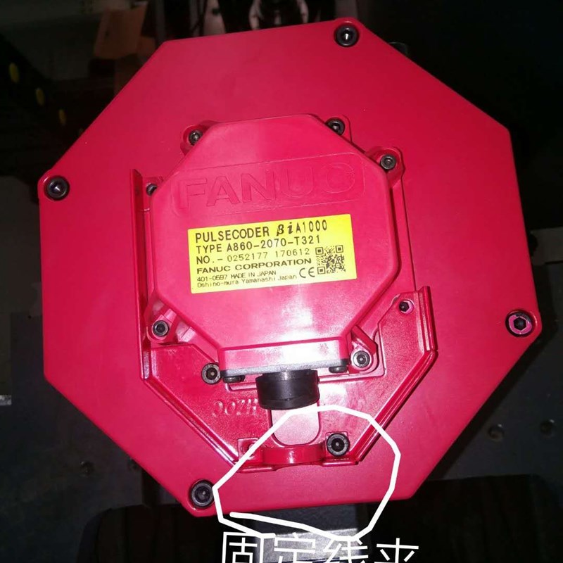 发那科FANUC A06B-6114-K202#S编码器盖支架外壳卡子扣固定夹