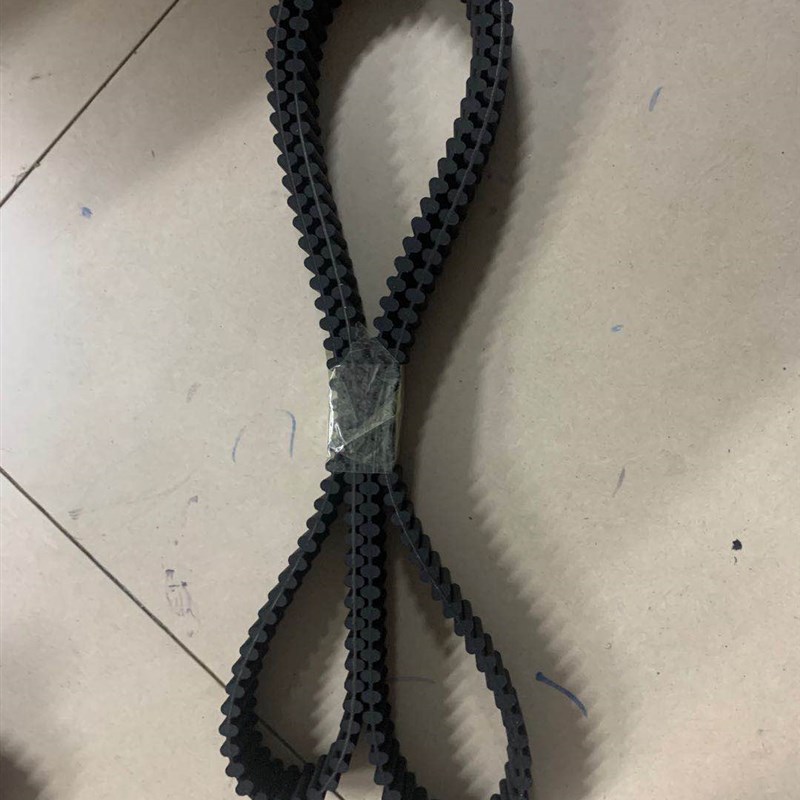 供应D5M-1250-10橡胶同步带S5M-1530-450黑色橡胶传动带