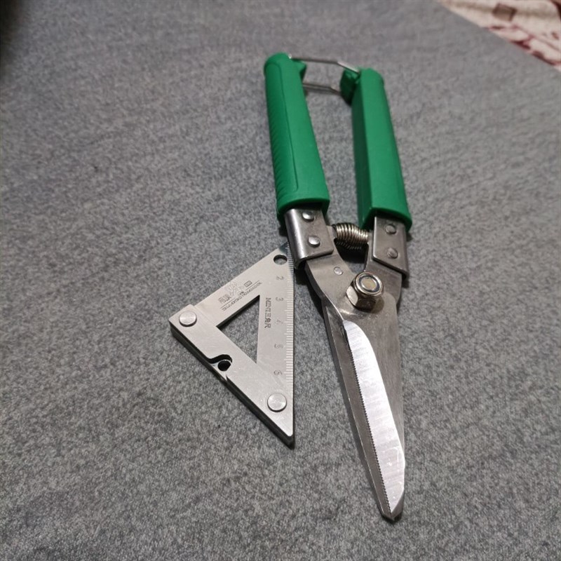 迷你三角尺小号角尺迷你三角尺超小直角斜角镀锌单面双面木工两