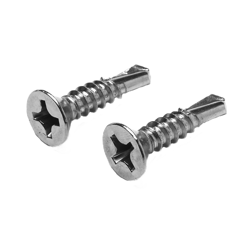 M3.5 M3.9 410不锈钢平头沉头十字钻尾螺钉\自攻自钻螺丝\燕尾钉