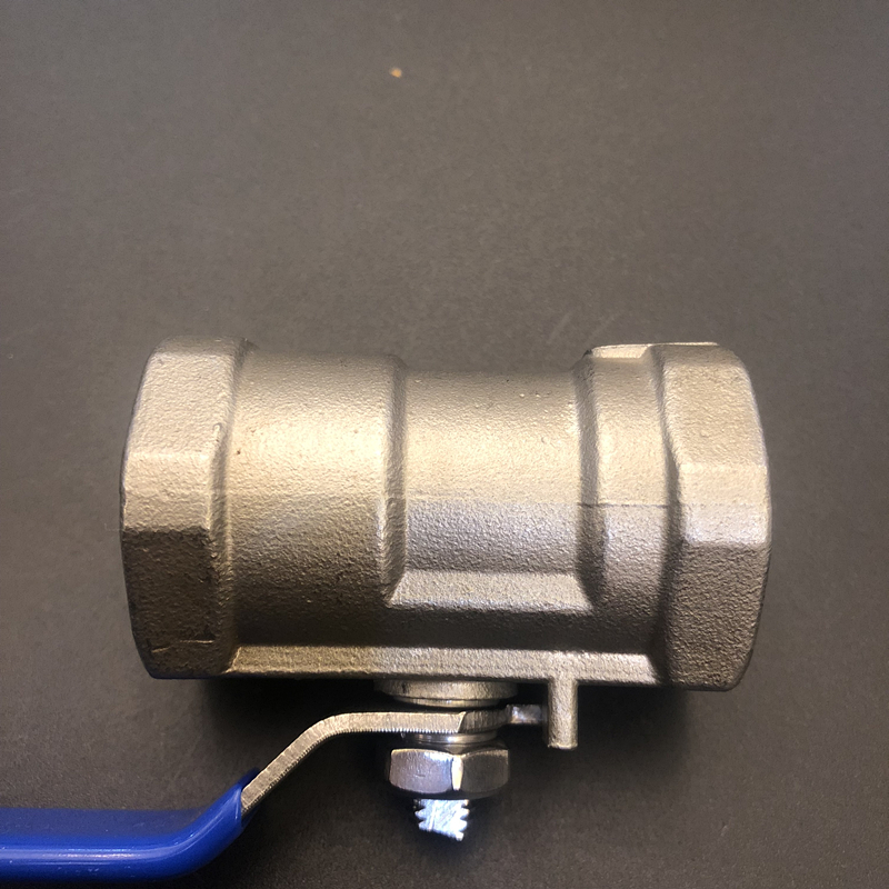 201/304不锈钢一片式球阀/内螺纹/DN8 10 15 20 3分 6分 1寸 2寸