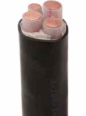 国标铜芯YJV电缆4/5芯3*70+1 95 120 150185 240平方户外工程电缆