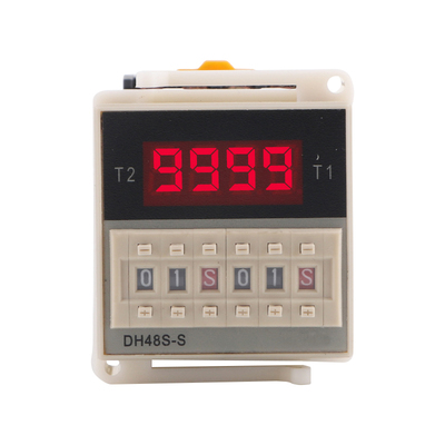 DH48S-S -1Z -2Z时间继电器数显循环延时器定时器AC220V380VDC24V
