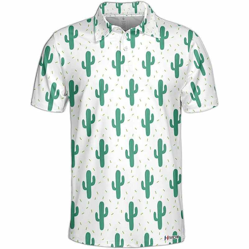 个性穿搭夏季卡通印花花衬衫男短袖高级感痞帅沙滩套装polo衫定制