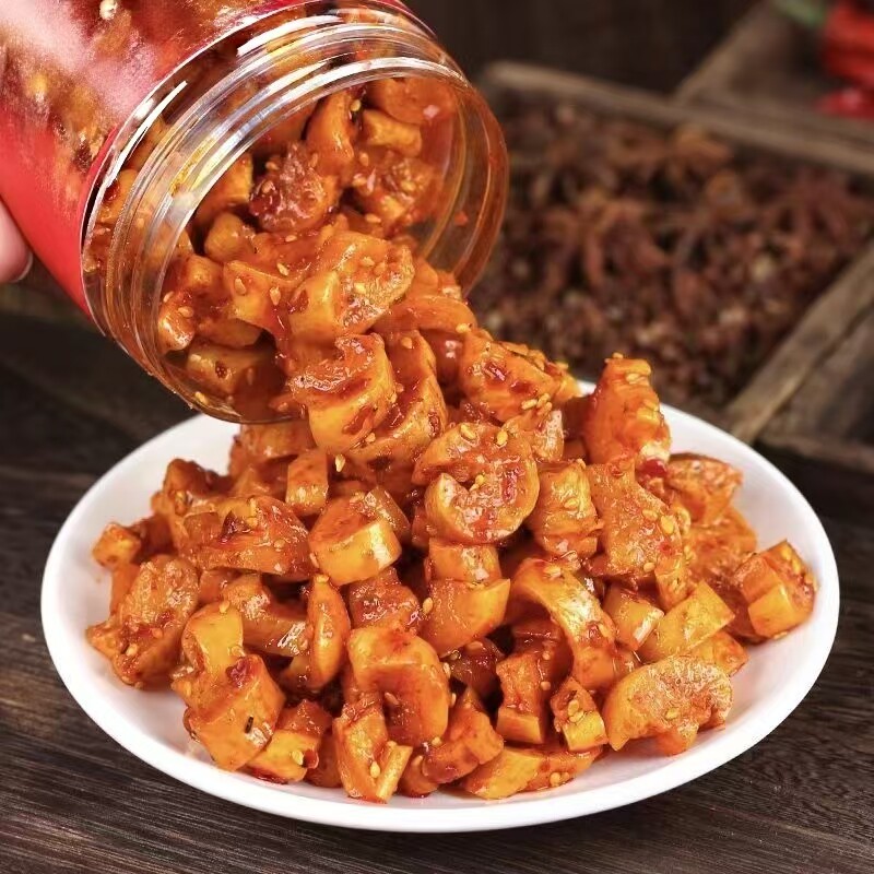 麻辣萝卜干下饭菜开味酱菜咸菜四川嘎嘣脆香辣萝卜丁重庆特产瓶装