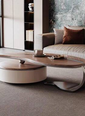 中计古风墅轻奢极简现代设师实创意异形小木户FY-51616型别客厅家