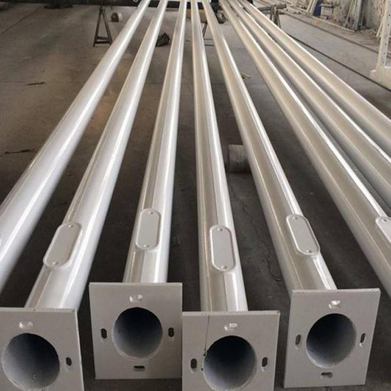 路道灯led路灯杆56米农TQB村户外高杆灯共杆综合米新杆挑臂路灯杆