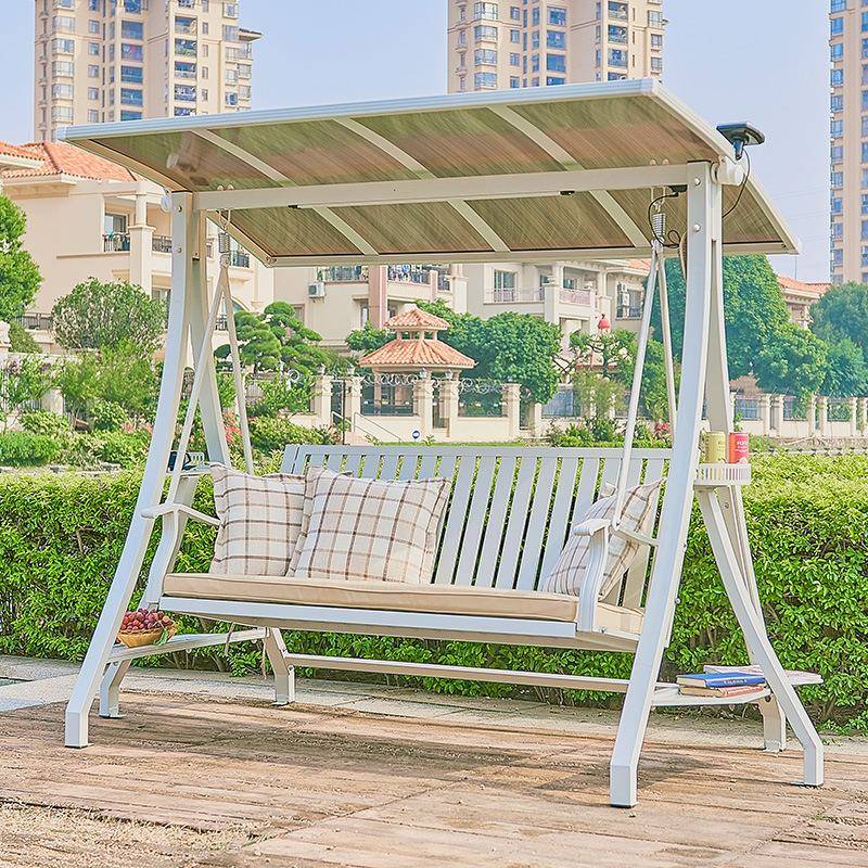 越百户外秋千摇椅室椅外双阳人三人阳MDB-4120台秋千庭院花园太亿