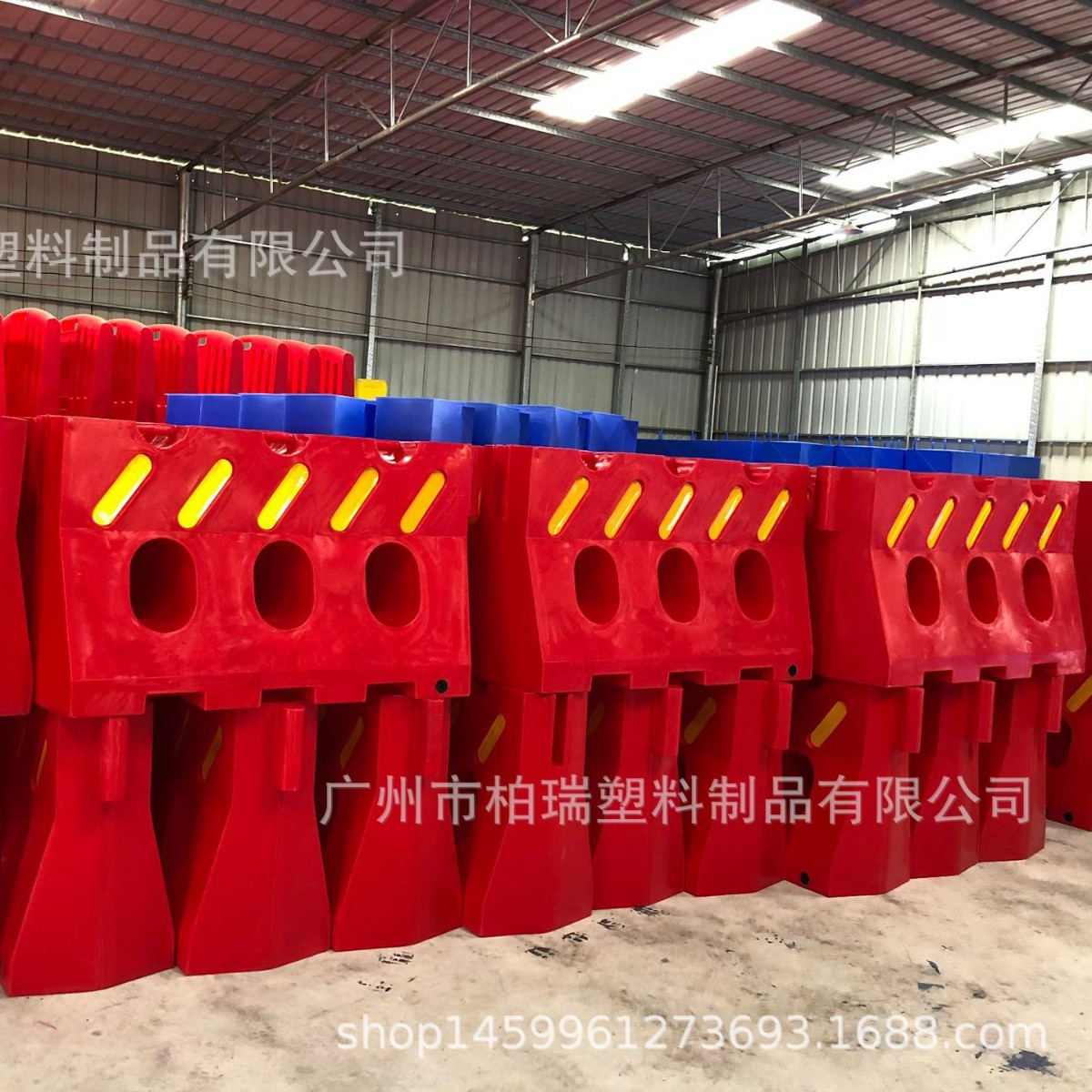 滚塑三孔加厚手提市政交通水马