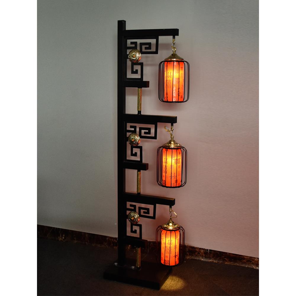 中式庆艺屏风灯笼路引灯中国风汉婚唐婚礼装饰铁件摆舞台灯F775M9