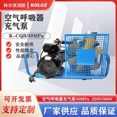 空气呼吸器充气泵100L 潜水呼吸器充填泵 正压式空气填充式压缩机
