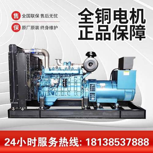 300KW上研动力福路桥户外工地项目柴油发机电上海坦发电GRSY-300