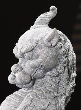 中式国潮TM688351件砂石青龙生九子嘲风摆意客创厅假山鱼缸水族造