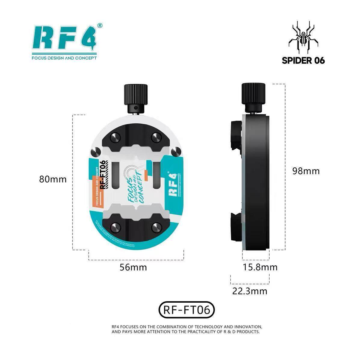 RF4手机能851主板维修C夹具固定夹PU芯片耐高温主焊接多功除胶卡