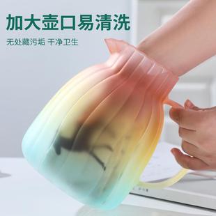 彩虹冷水壶家用耐容热A00高硼硅玻璃厅壶现代客凉水壶套泡茶壶大