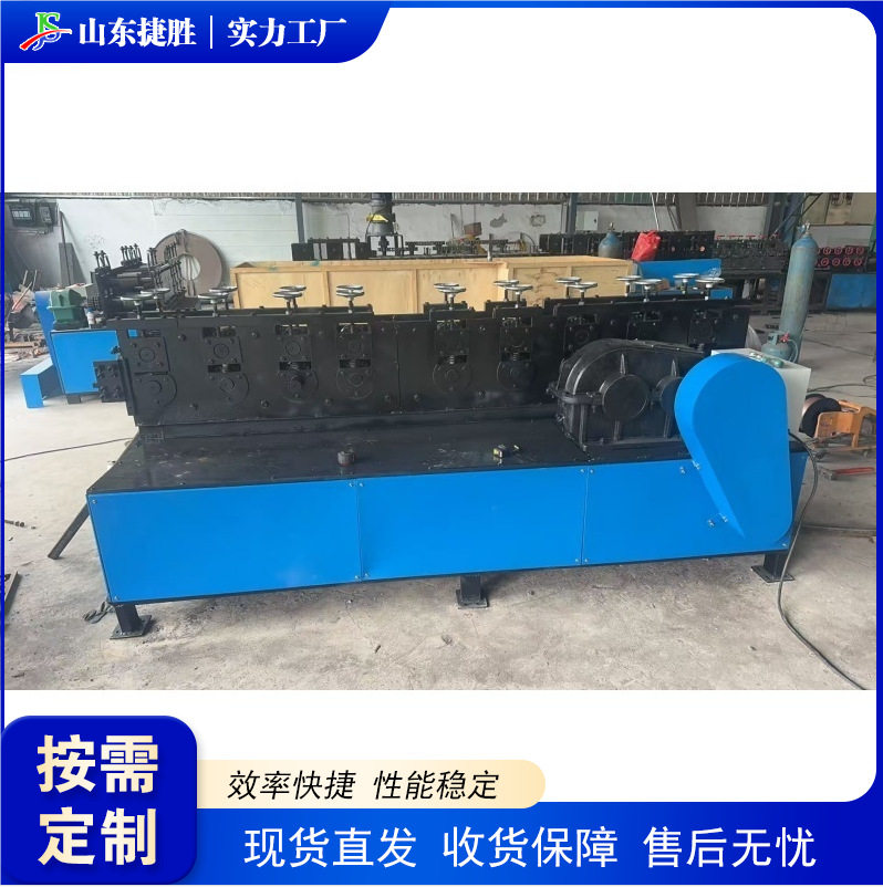 旧脚手架管材圆管变方管机 钢管变方管成型机 建筑圆管压方管机