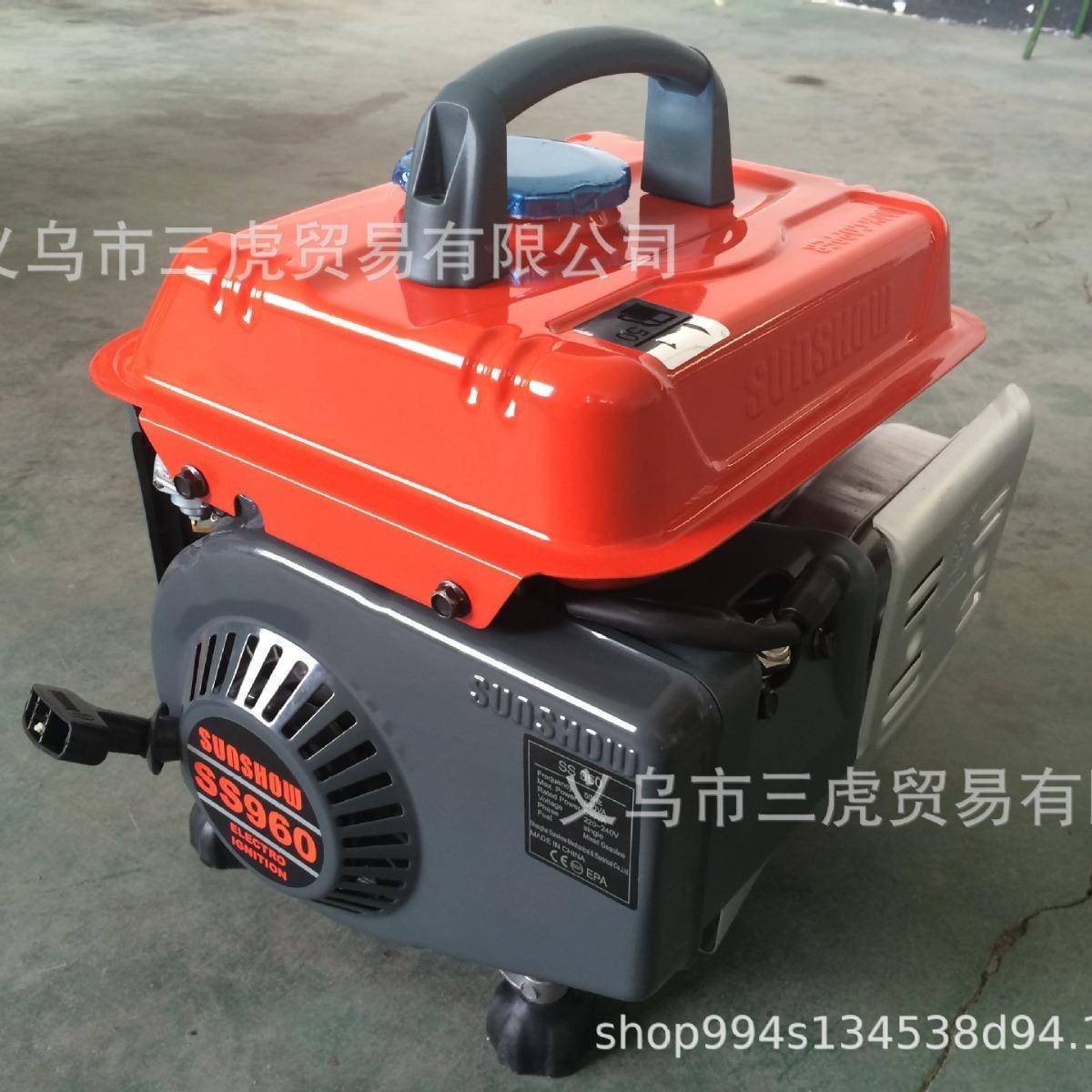 SUNHOOTIGER110V/220V频率50/60HZ汽油发电机小型家用发电机