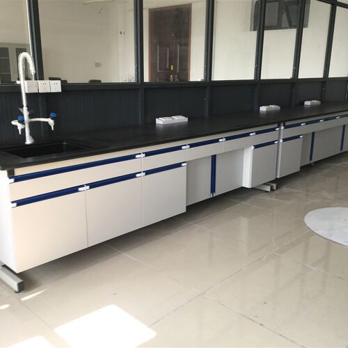 速发实验台钢木全钢化验台化学操作台工作台试验室边台桌通风柜通