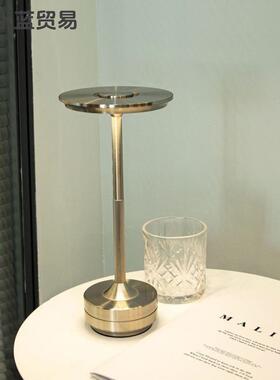 简约餐厅桌21703面灯复古西餐触厅摸装饰氛围奢灯卧室床头小轻夜