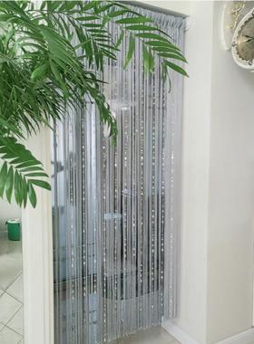 2024新款流用苏#珠子门帘断家客厅入户走隔廊过道玄关橱窗装88810
