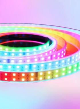 旭套源5050RGB双C特排全彩灯条1812IXY-1812-幻彩灯带防水IP67管