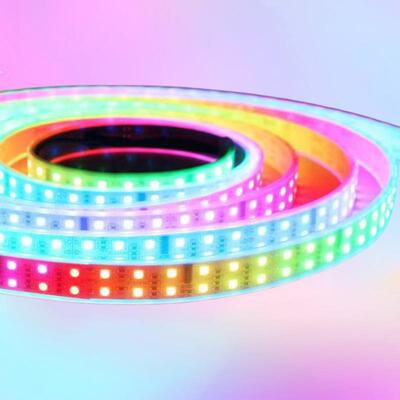 旭套源5050RGB双C特排全彩灯条1812IXY-1812-幻彩灯带防水IP67管