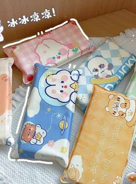 冰凉枕女颈枕头枕不芯睡护眠AL100729家用一对单人男学生宿舍用整