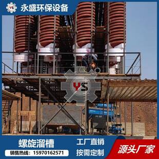 非洲用津巴不韦红土铬矿重无品牌/叶选设备玻璃铬矿螺旋溜槽片生