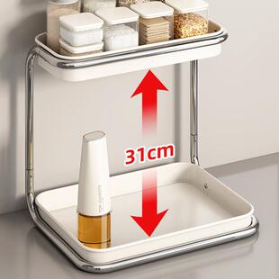 调料ELY置面物架家用厨房多功能颜高值台新款调味料盐品瓶罐收纳