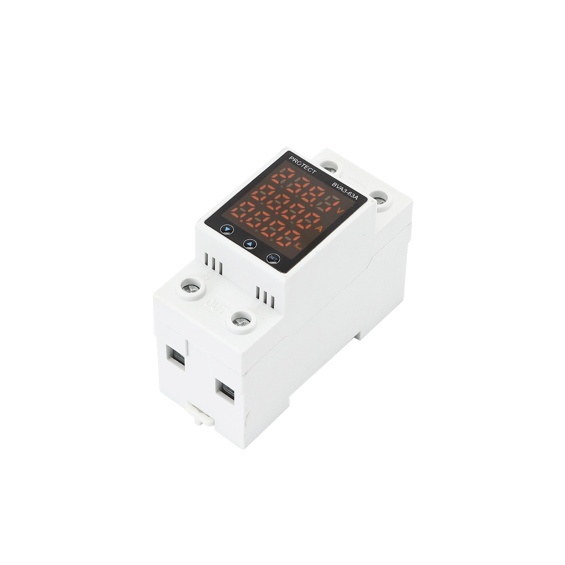 LED显示可调过欠压保护器63A
